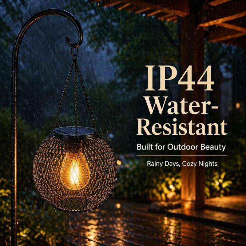 Solar Powered LED Hanging Floo - đánh giá và giá Lighting Decoration Ideas