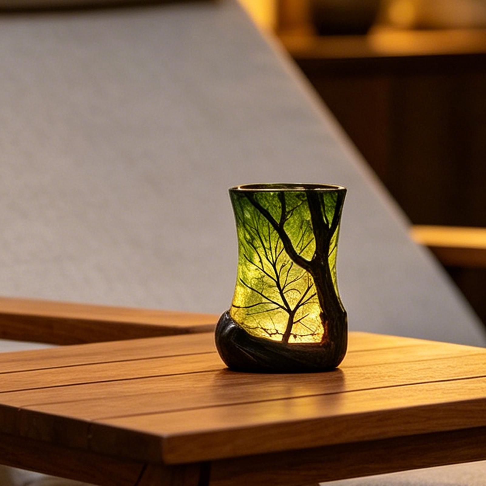 Bedside Table Lamp Forest Nigh - đánh giá và giá Lighting Table Decor