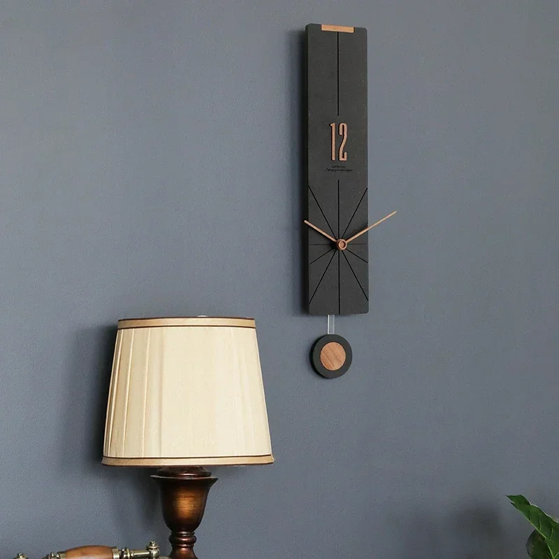 Net Red Living Room Home Fashi - đánh giá và giá Lighting Home Decor Wall Clocks