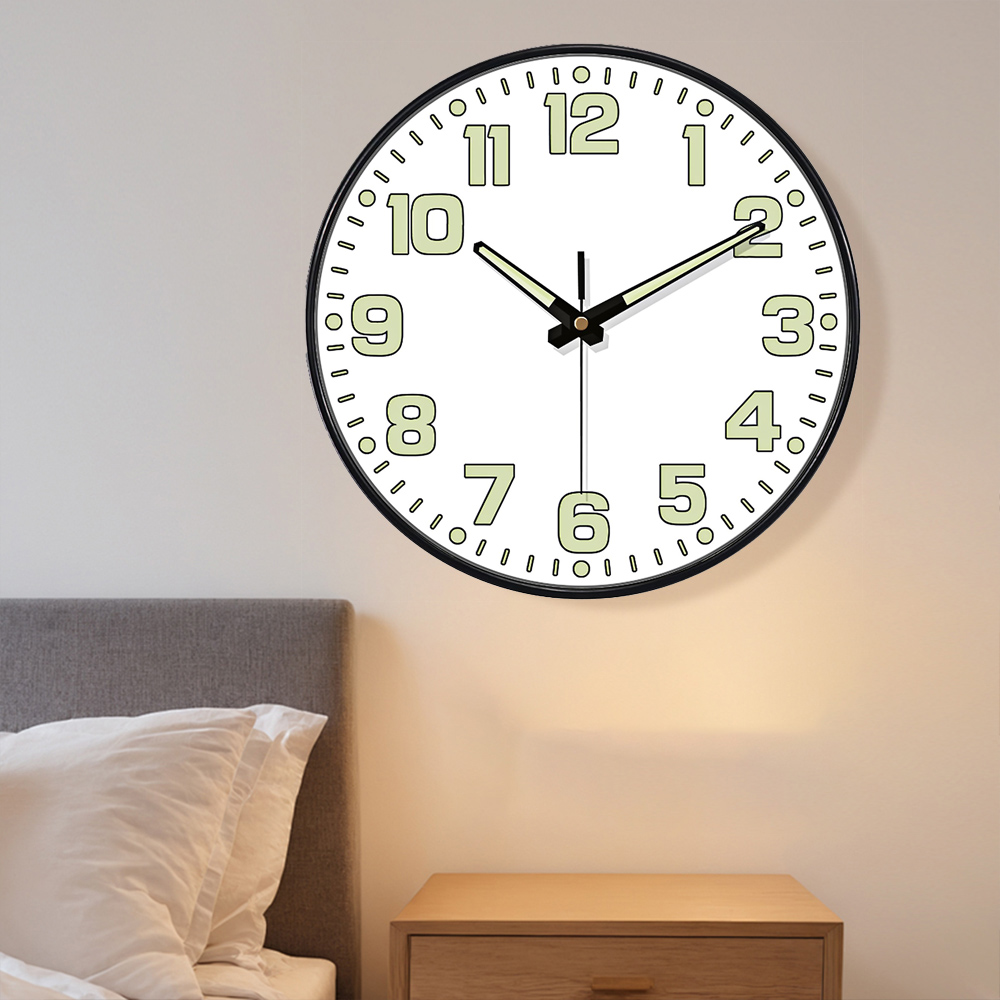 Luminous Wall Clock Light In D - đánh giá và giá Lighting Home Decor Wall Clocks