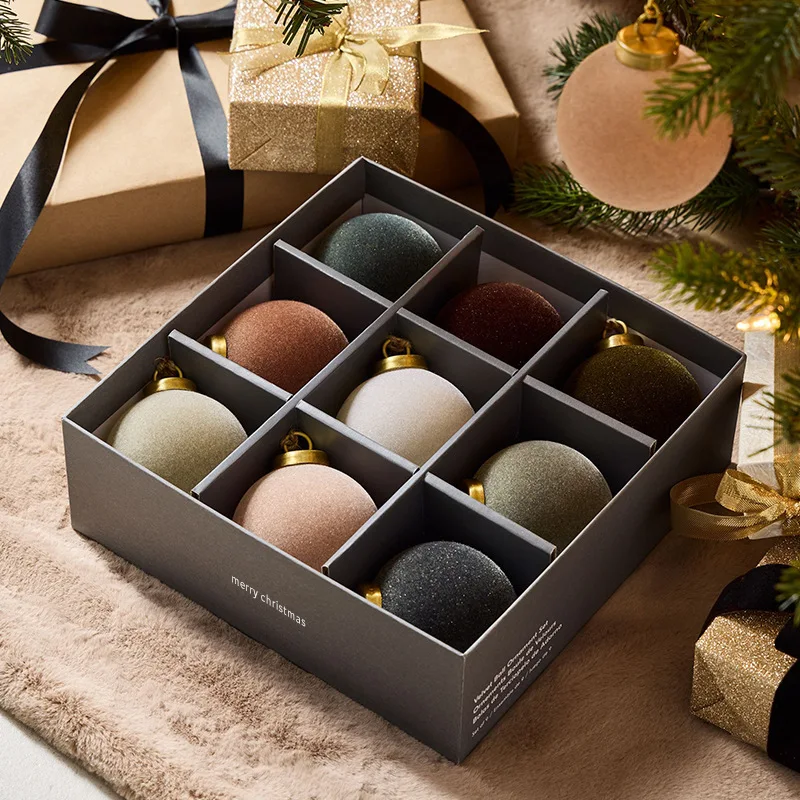 9pcs 8cm Light Luxury Christma - đánh giá và giá Pendant Lighting Christmas Decor