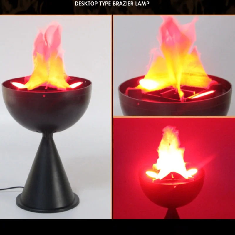 3D Fake Flame Lamp Simulation  - đánh giá và giá Lighting Decoration Ideas