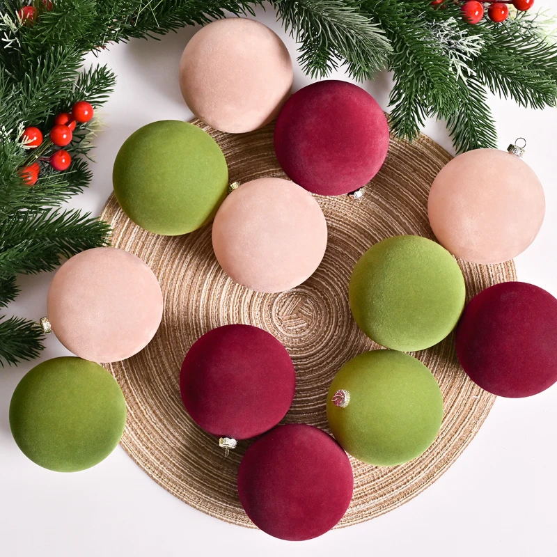 12pcs 6cm Christmas Ball Ornam - đánh giá và giá Pendant Lighting Christmas Decor