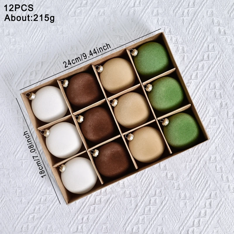 12pcs 6cm Christmas Ball Ornam - đánh giá và giá Pendant Lighting Christmas Decor