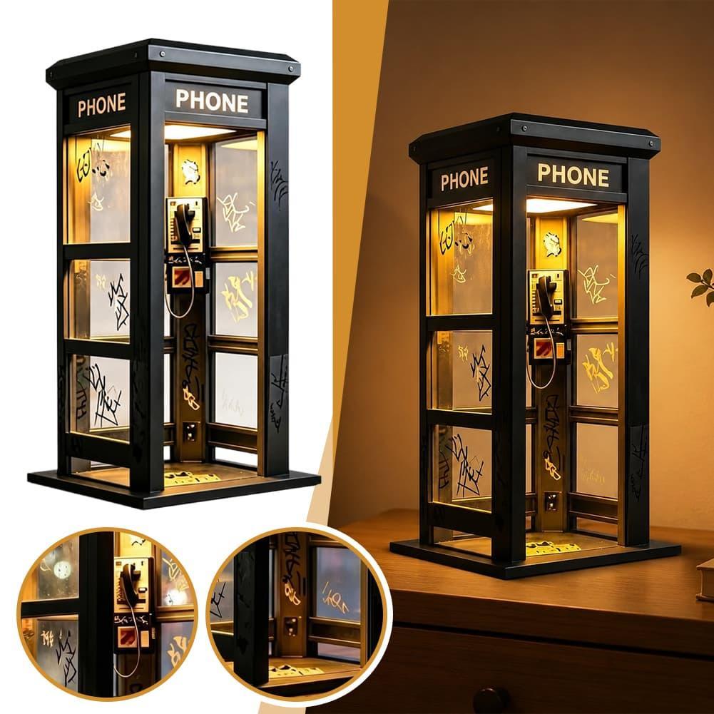 Vintage London Telephone Booth - đánh giá và giá Lighting Table Decor