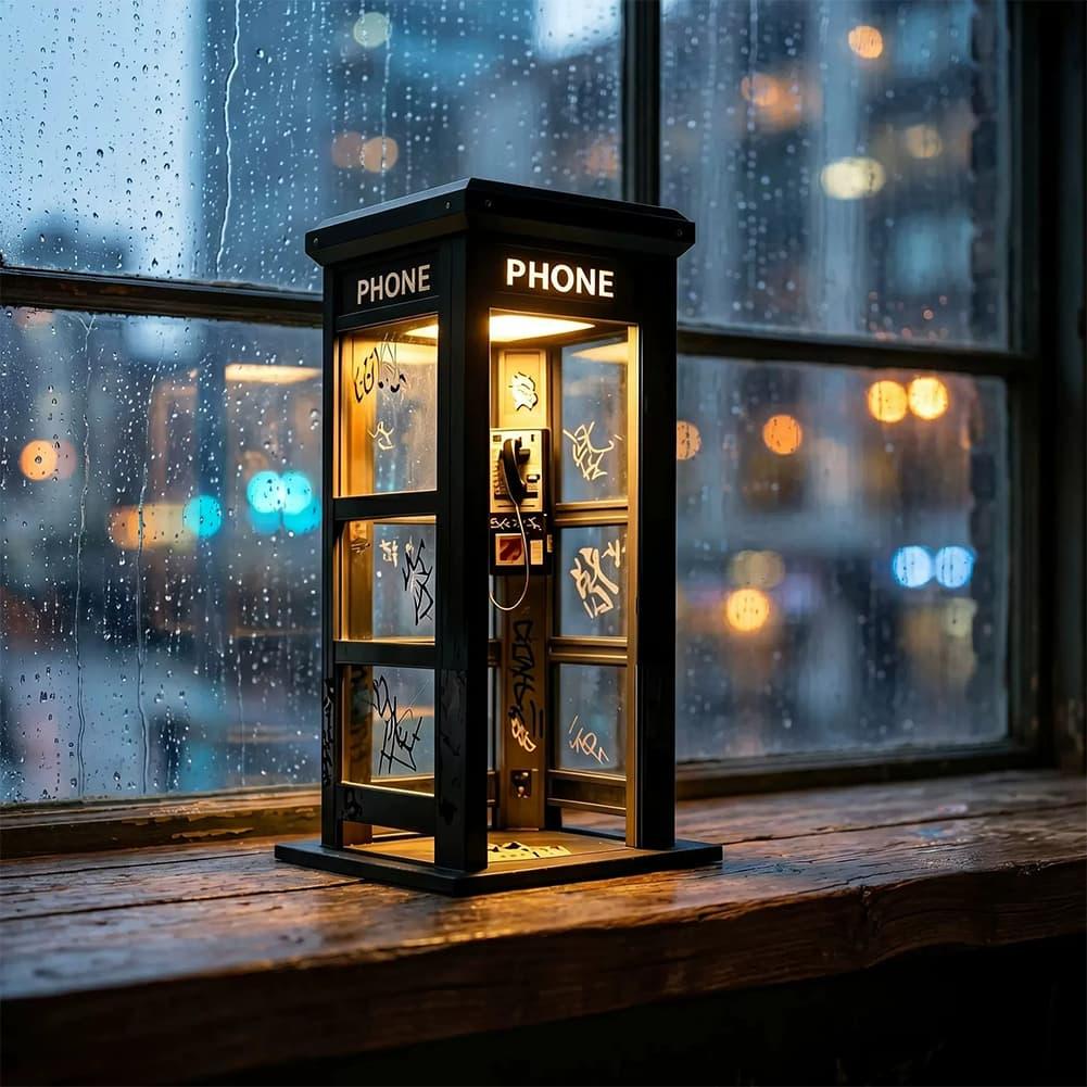 Vintage London Telephone Booth - đánh giá và giá Lighting Table Decor