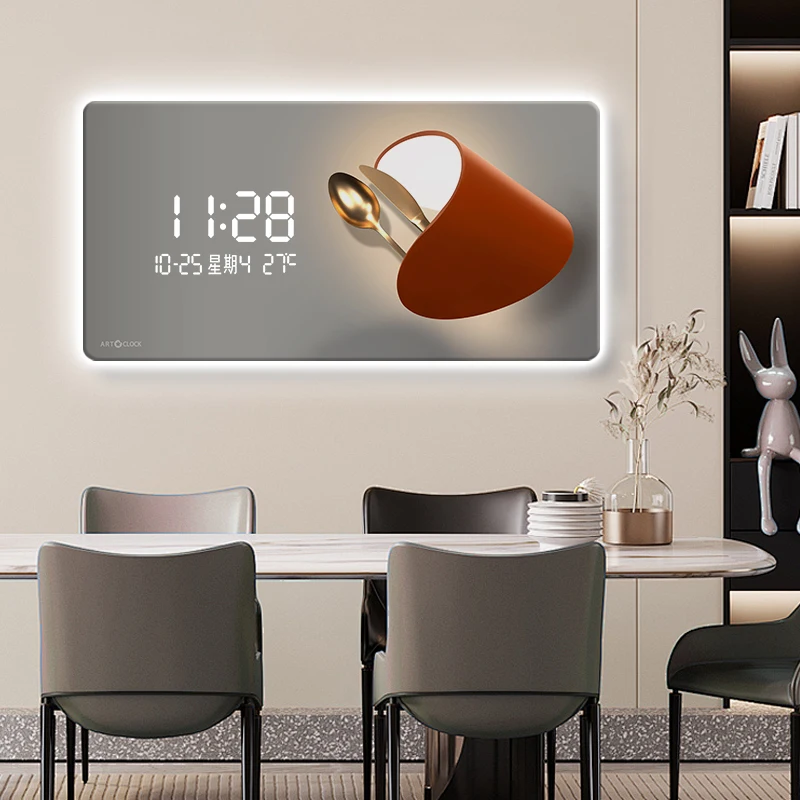 Home Decor LED Ambient Light W - đánh giá và giá Lighting Home Decor Wall Clocks