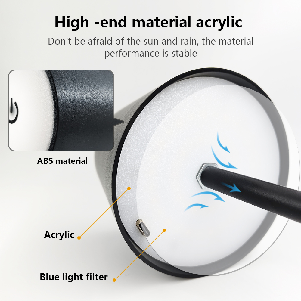 LED Rechargeable Desk Light Wi - đánh giá và giá Lighting Table Decor
